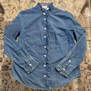 Women’s denim button up